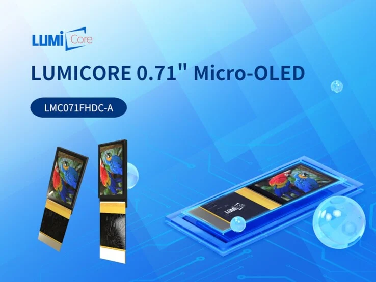Lumicore OLED Microdisplay: 3000 Nits Brightness, 50% Energy Savings