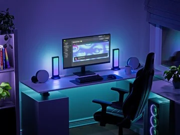 Nanoleaf Pegboard Desk Dock: Illuminate & Organize Your Gaming Setup