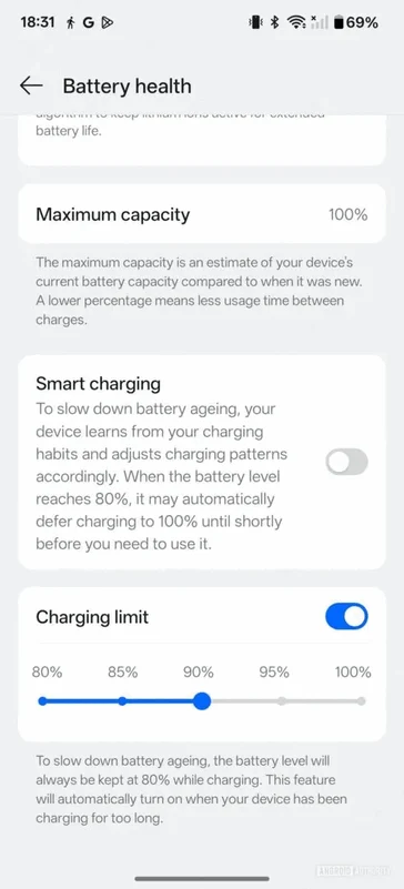 OnePlus 13 Android 16 Preview: New Charging Limit Slider Added