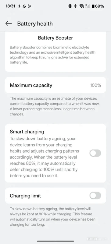 OnePlus 13 Android 16 Preview: New Charging Limit Slider Added