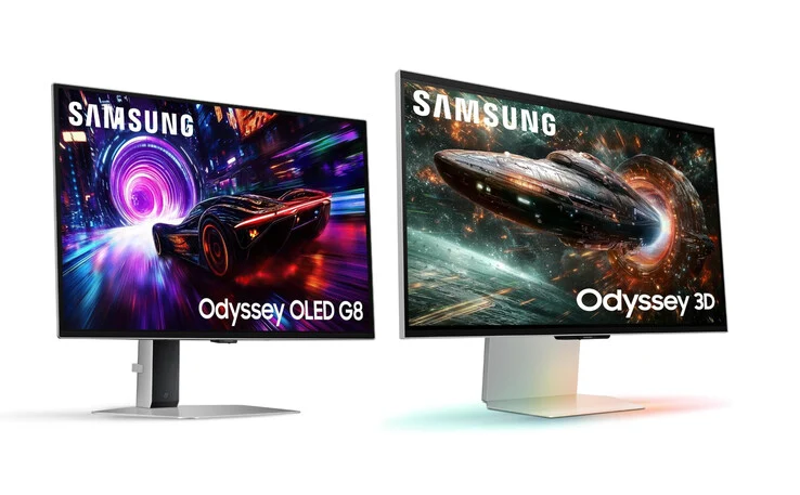 Samsung Launches New Odyssey Gaming Monitors: 4K & 240Hz OLED
