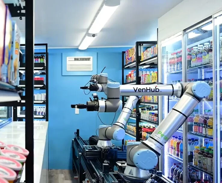 AI Robots Cut Venhub Store Costs by 31%