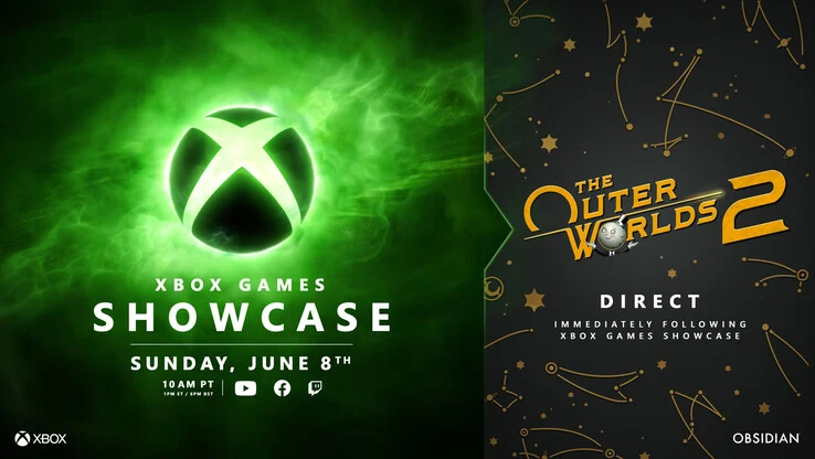 Xbox Games Showcase 2025 Date and The Outer Worlds 2 Direct Revealed