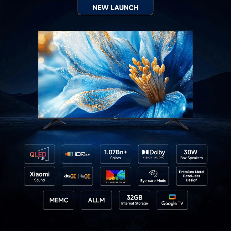 Xiaomi X Pro QLED TV 2025: 34W Speakers & Dolby Vision Features