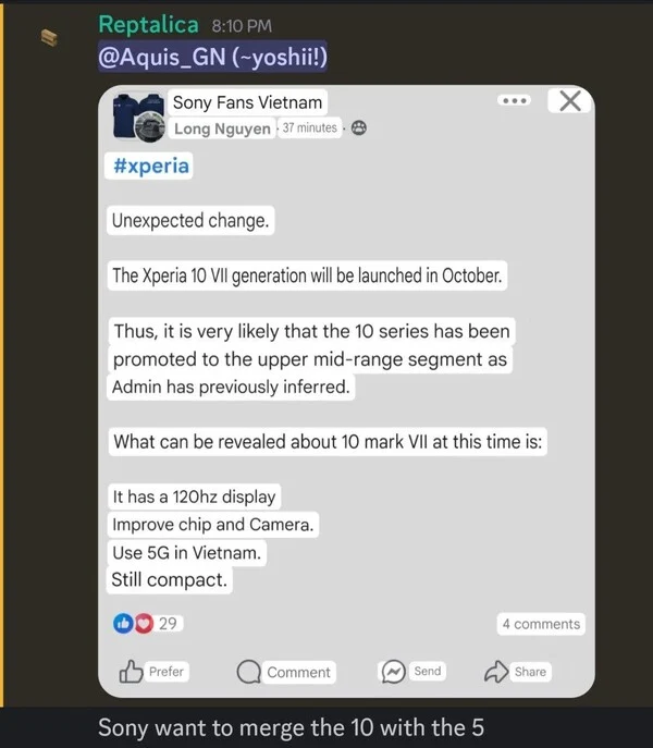 Sony Xperia 10 VII Release Date Rumors and Expected Changes