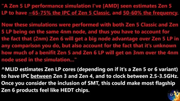 Zen 6 CPU Cores Outperform Intel E-Cores in Power Efficiency