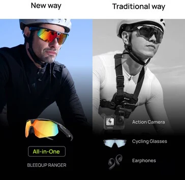 BleeqUp Ranger Smart Glasses for Athletes Now Crowdfunding Discount