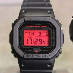 Five New Casio G-Shock Black and Bold Red Series Watches Coming