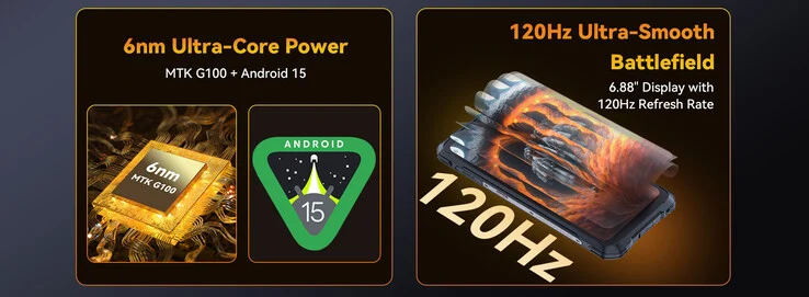 KingKong Power 5: Rugged Phone with Huge Battery, Dual Lights, Speaker