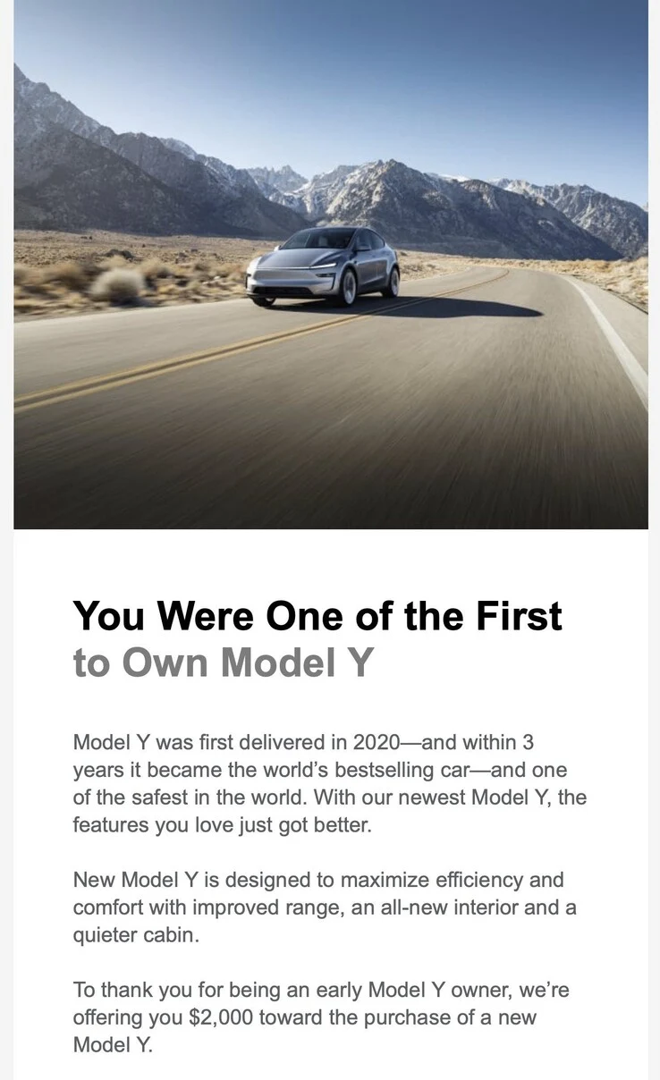 Tesla Offers Free FSD Transfers and $2,000 Off New Model Y