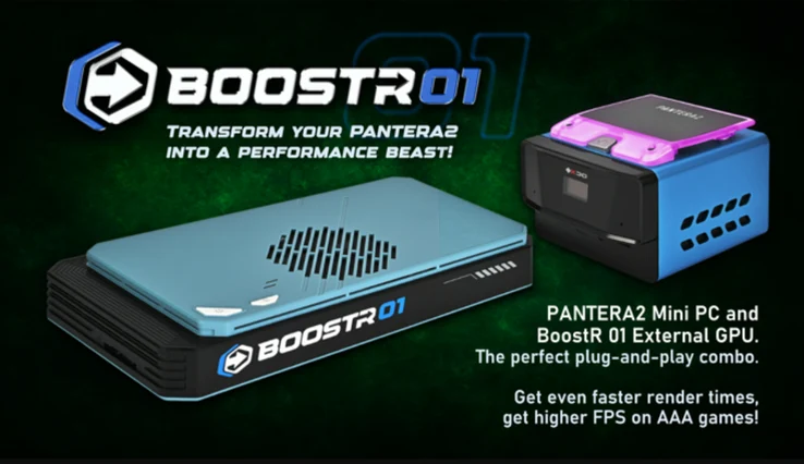 Pantera 2: Ryzen Mini-PC with OLED Display Launches