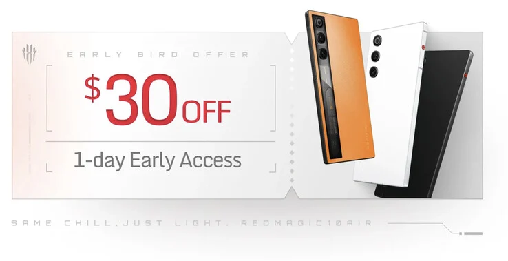 RedMagic 10 Air Launch Discounts and Global Release Details
