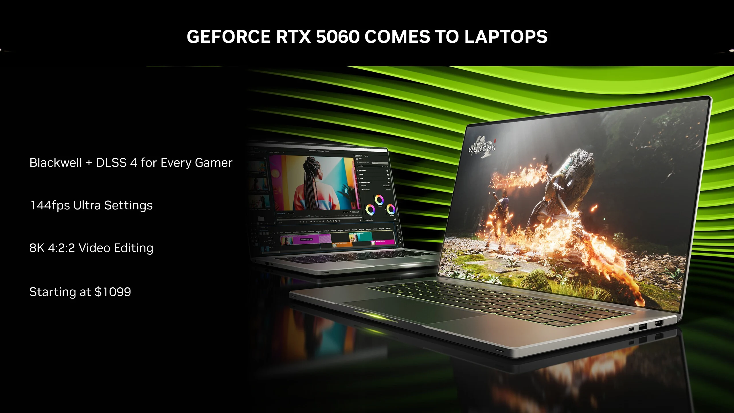 GeForce RTX 5060 Laptop GPU: 8GB GDDR7, 100W Power Revealed