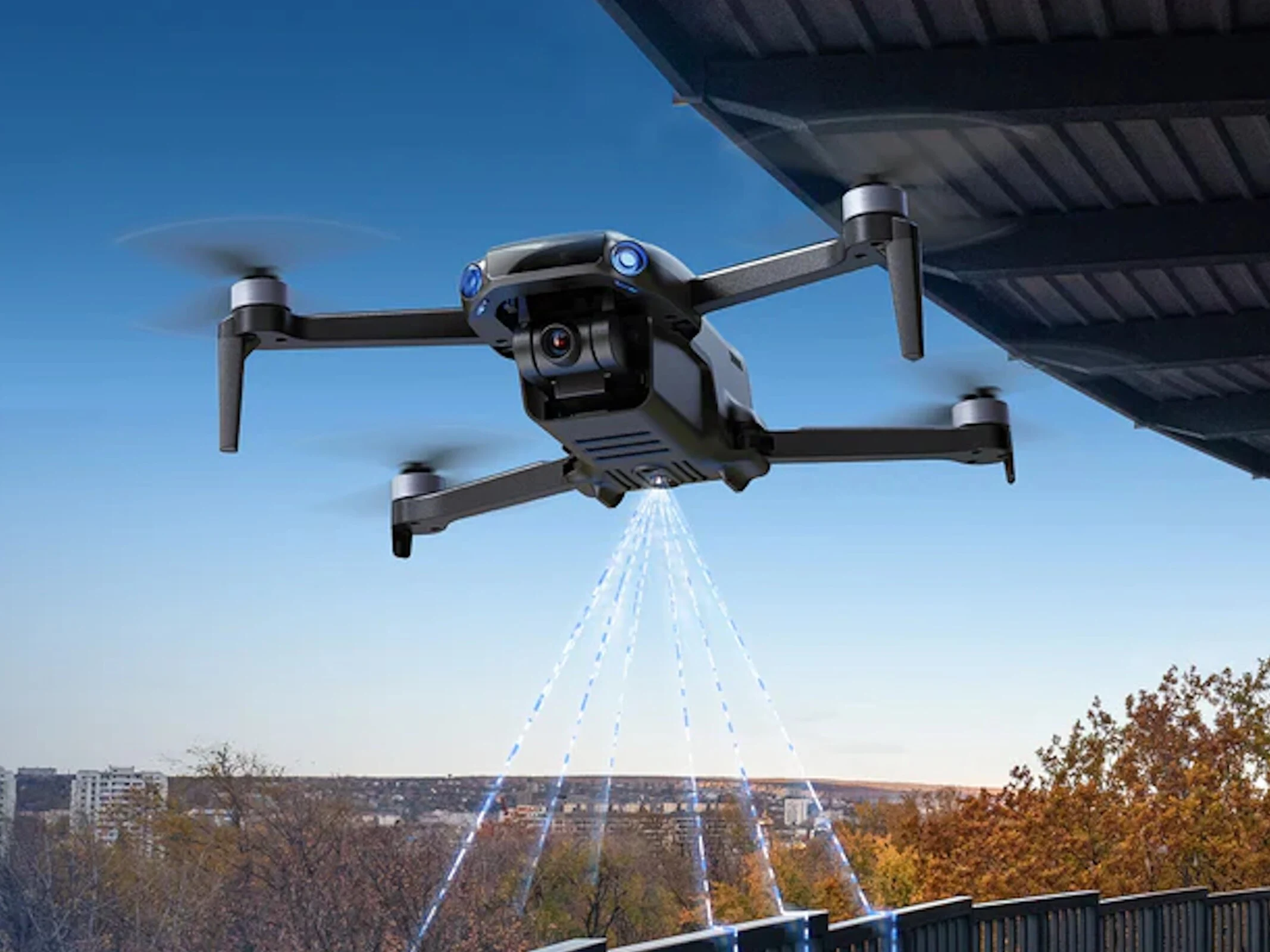 Ruko U11 Mini: 4K Drone with Smart Features & 3 Batteries