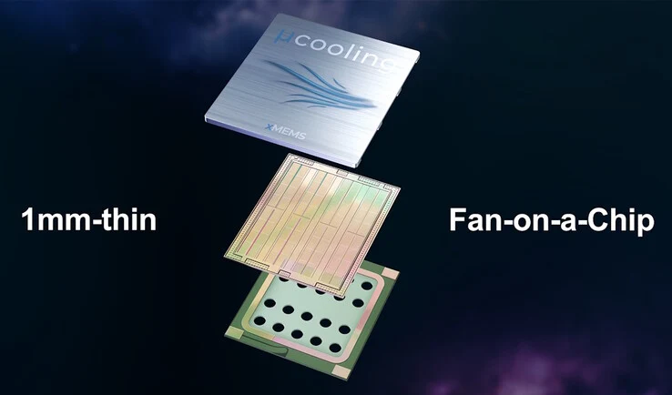 xMEMS Unveils XMC-2400 Chip for Cooling Electronics with Sound