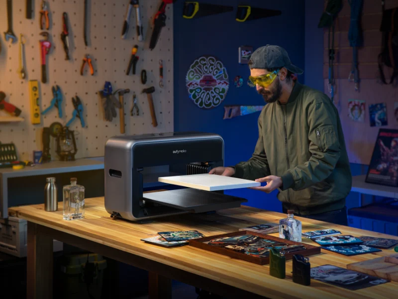 Anker eufyMake E1 3D-Texture UV Printer Launches on Crowdfunding