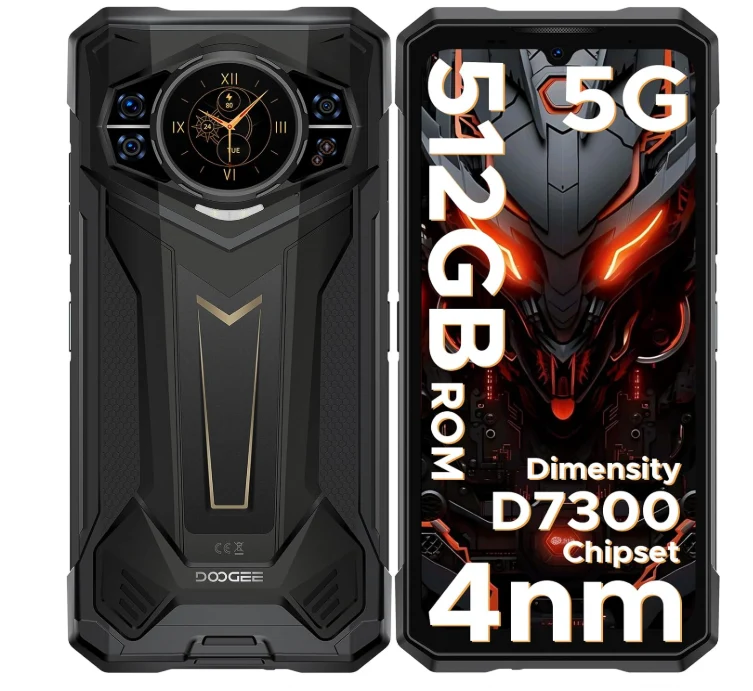 DOOGEE S200 Plus: World's First Rugged Phone with Rear AMOLED Display