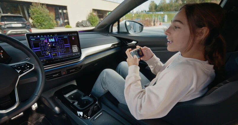 Volkswagen and AirConsole Enhance ID. Series with PAC-MAN Fun