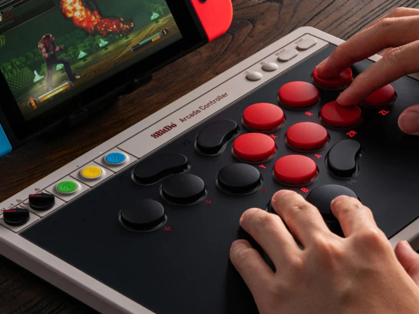 8BitDo Launches Affordable Leverless Fightdeck Arcade Controllers