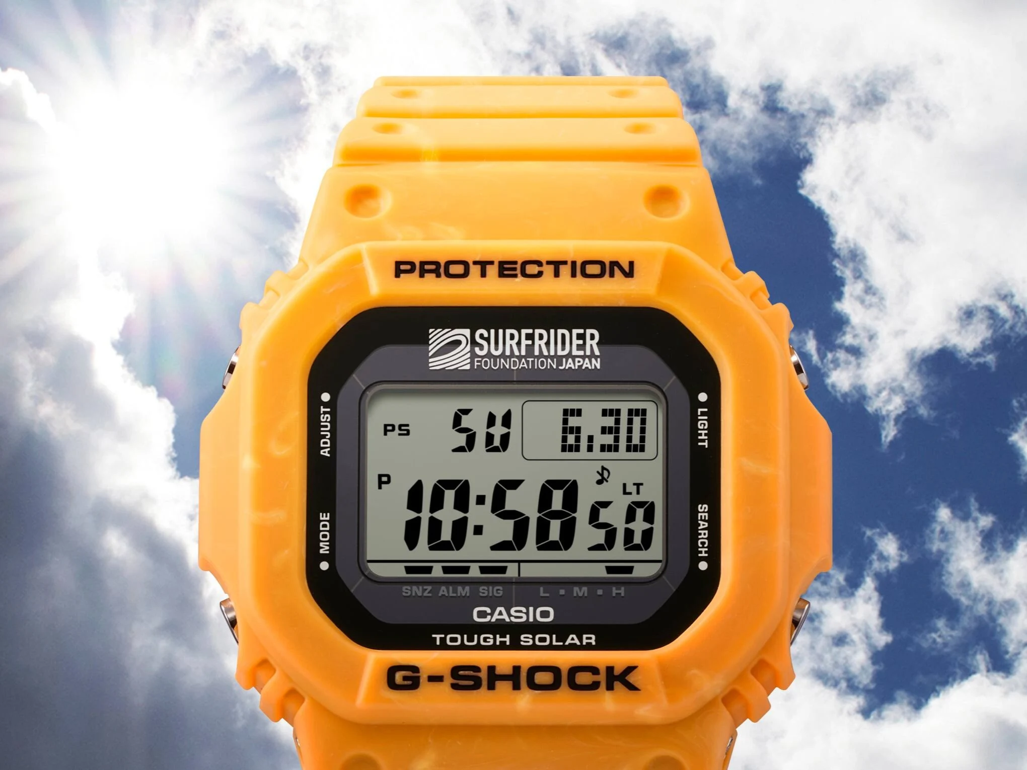 Casio Unveils Colorful Surfrider Foundation Watch for Water Lovers