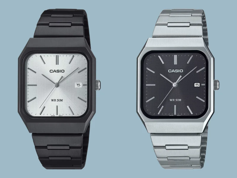 New Casio MTP-B185 Stainless Steel Watches Now Available