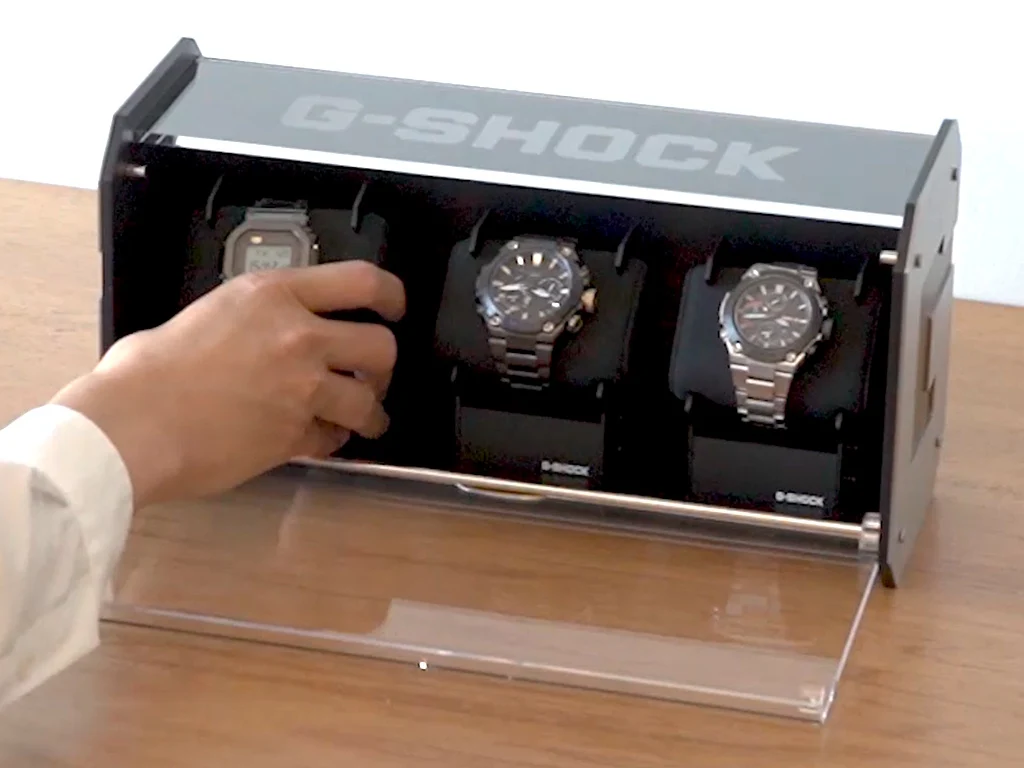 Casio Launches G-Shock Collector Watch Display Case
