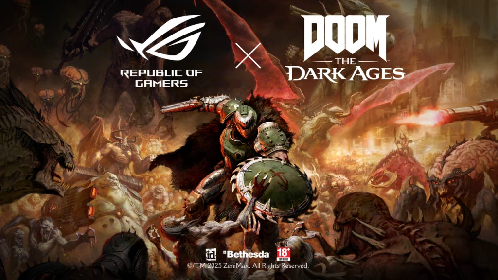 ROG Astral GeForce RTX 5080 DOOM Edition for Dark Ages Fans