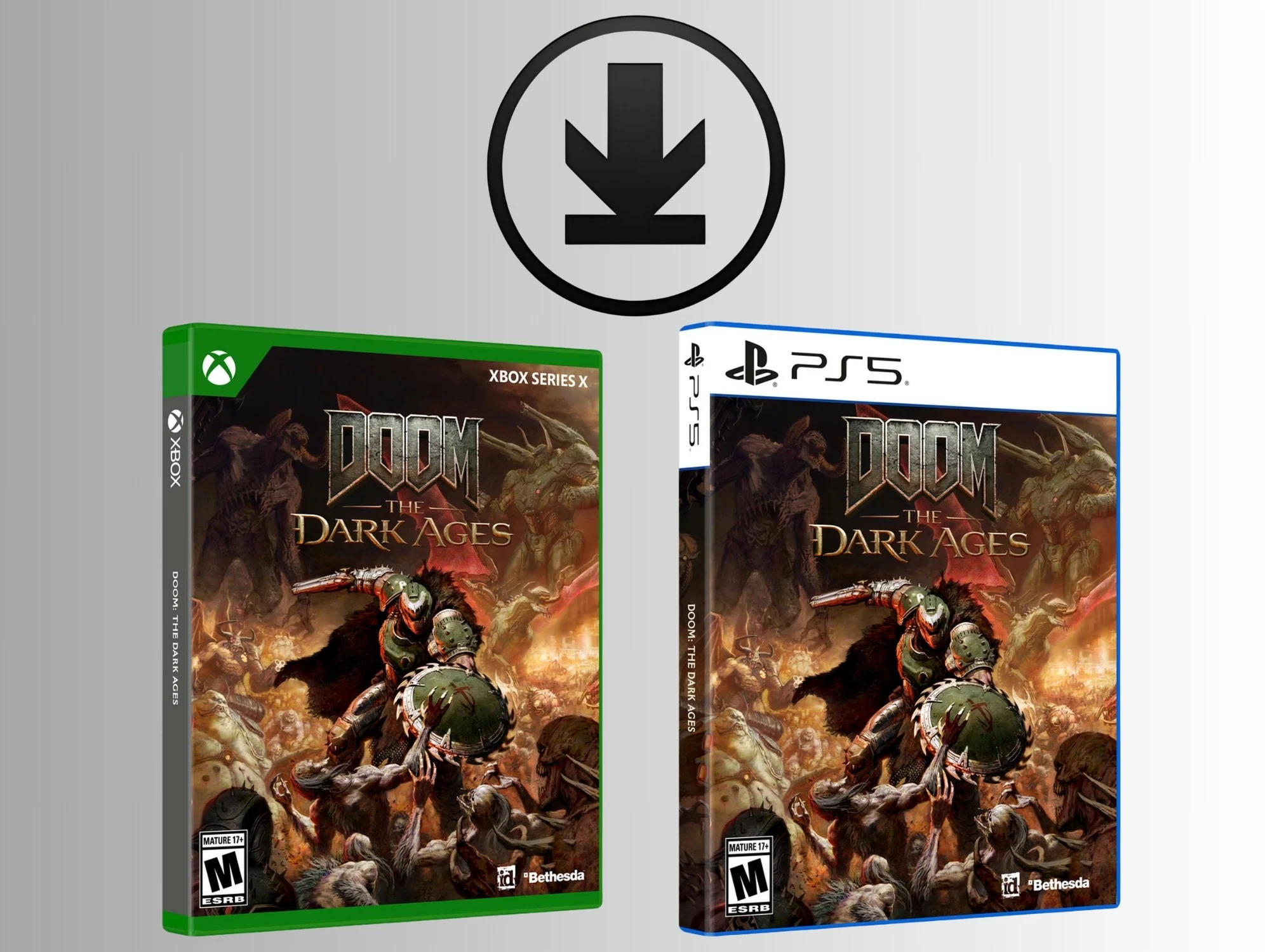 Doom: Dark Ages PS5 and Xbox Discs Need Huge Downloads