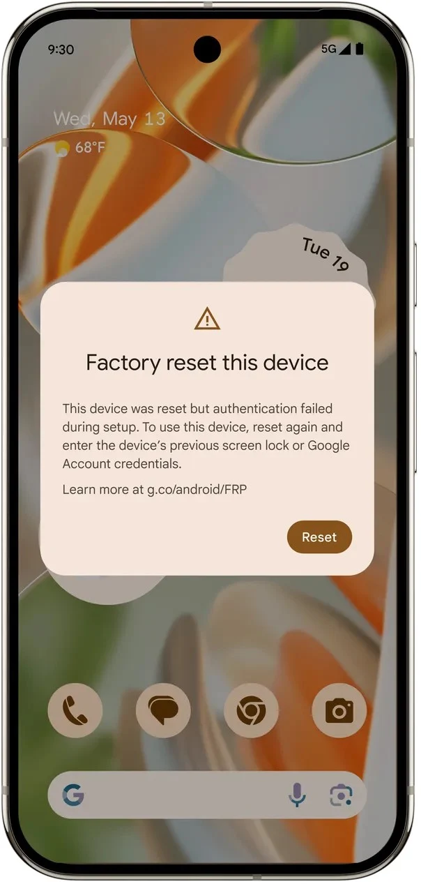 Android FRP Update Requires Second Reset to Prevent Theft