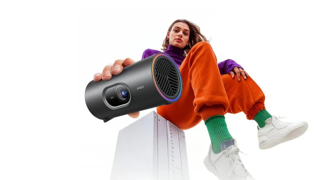 Jmgo P5X Portable 1080p Projector: 300 Lumens & Xiaomi Support