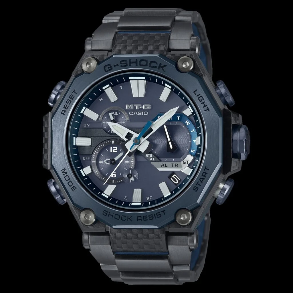 Casio G-Shock MTG-B2000YBD-2A: Carbon, Bluetooth, Solar in Japan