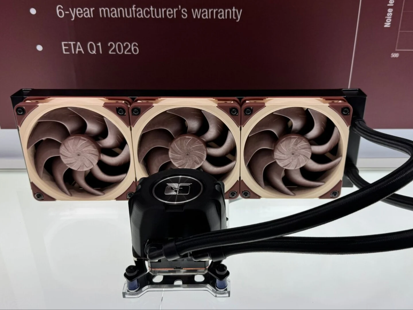 Noctua Unveils First AIO with Asetek Pump at Computex