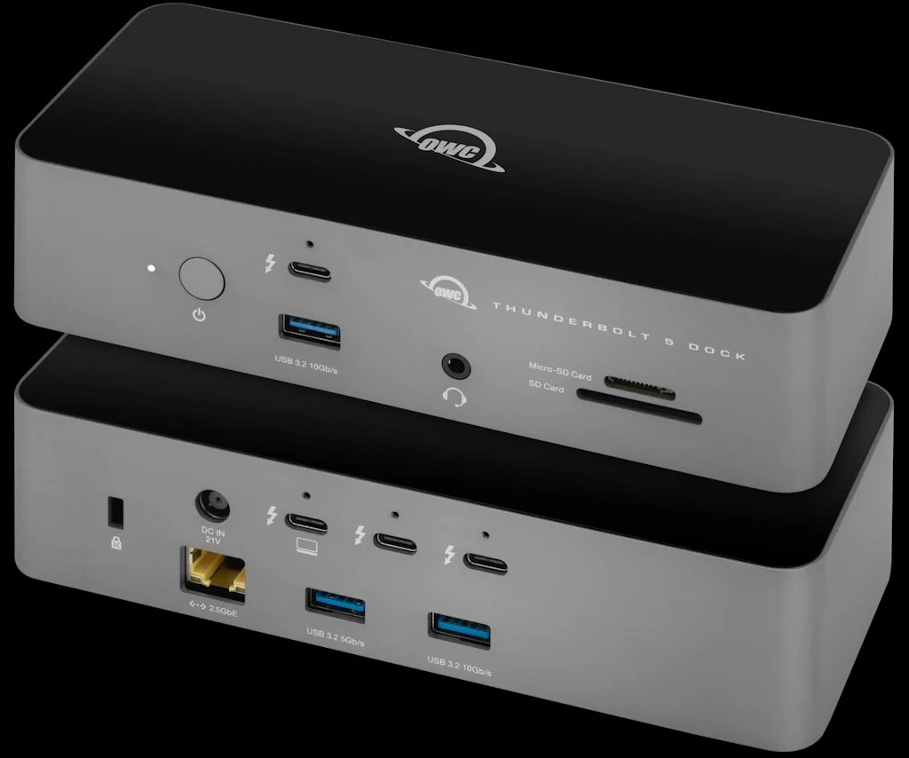OWC Launches Thunderbolt 5 Dock with Triple 8K 60Hz Support