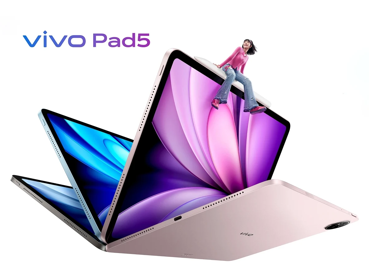 Vivo Pad5: Gaming Tablet with 144Hz Display & Dimensity 9300+