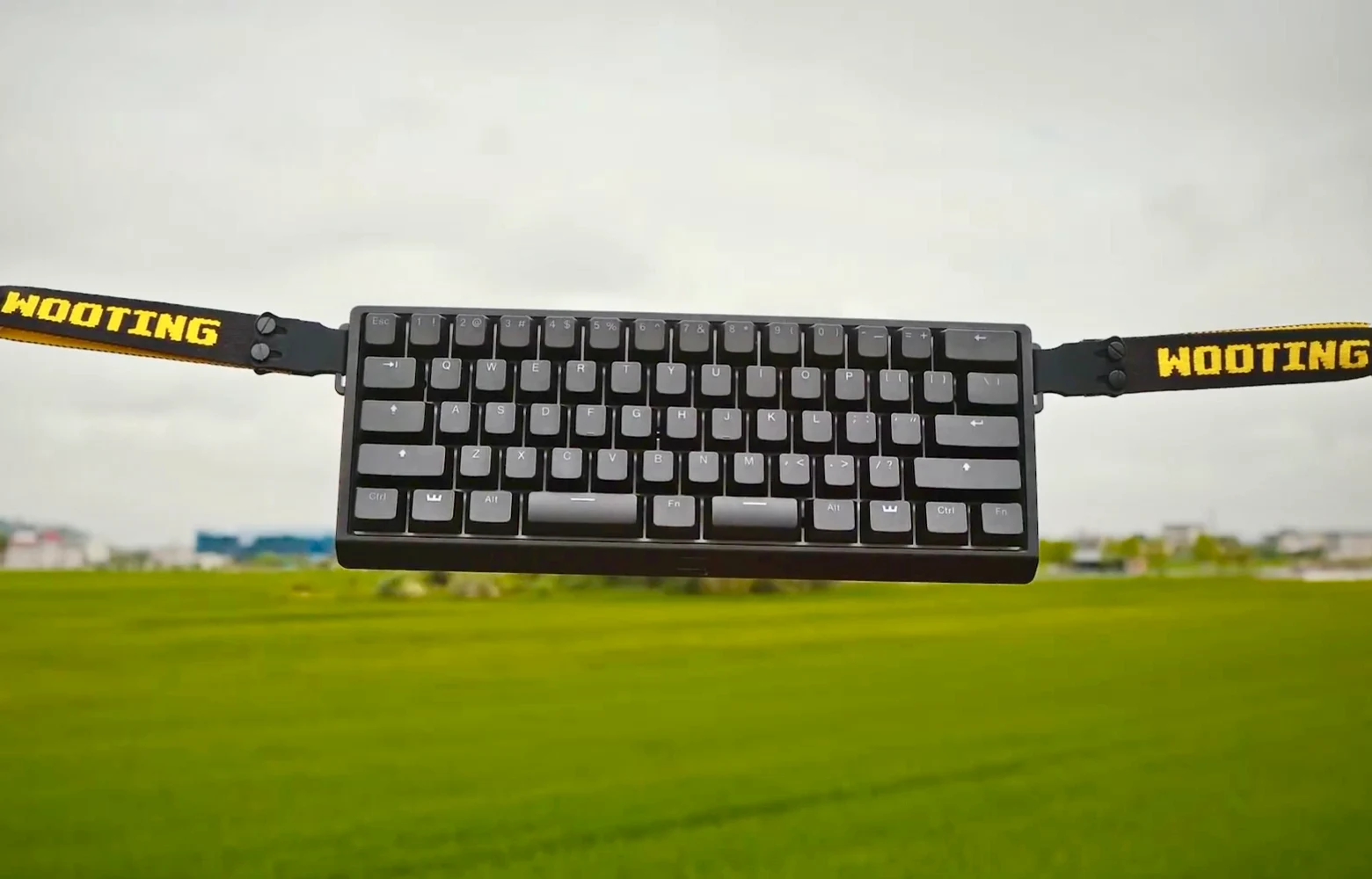Wooting 60HE V2: Aluminum Gaming Keyboard with 8kHz Polling & Ergonomic Design