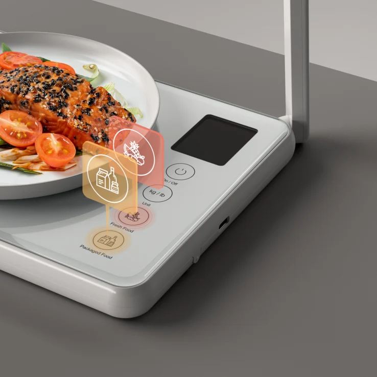 Automated Food Tracking with Qalzy AI Kitchen Scale and App