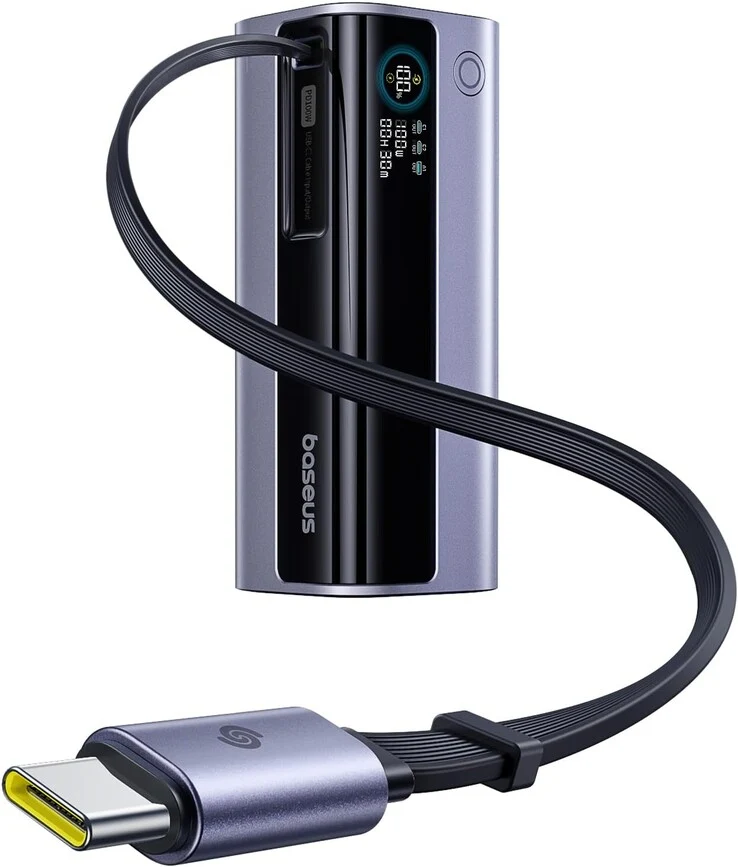 Baseus 100W Power Bank with Built-in Cable Now Available Globally