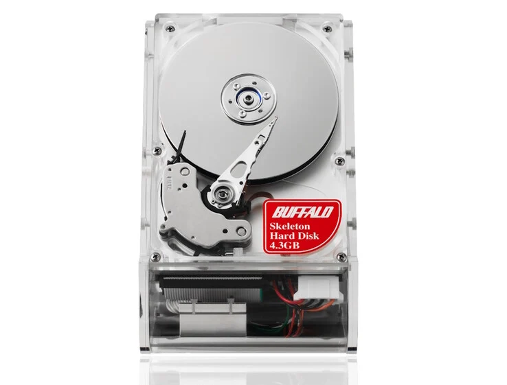 Buffalo Launches 50th Anniversary Skeleton Hard Disk Edition