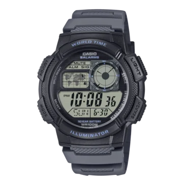 Casio Unveils AE-1000W Watches with Multiple Time Zone Features