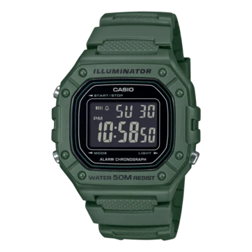 New Casio W-218H Watches Coming Soon with Long-Lasting Battery