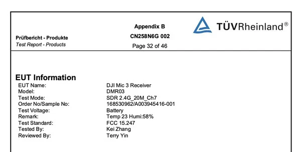 DJI Mic 3 Leaked Details: New Hardware Coming Soon
