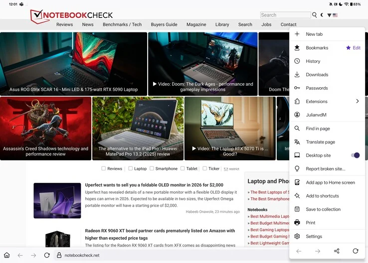 Firefox Adds 2 Key Features for Tab Hoarders on Android Tablets