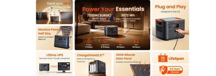 Jackery Launches Upgraded HomePower 3000 Solar Generator