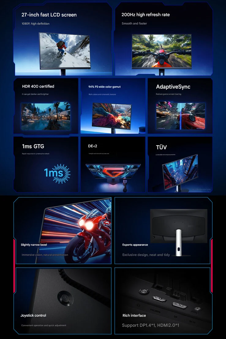 Redmi G27: Affordable 200Hz Gaming Monitor Now Available