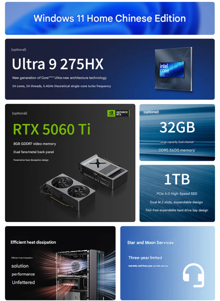 Lenovo Launches New Gaming PC with Nvidia RTX 5060 Ti Options