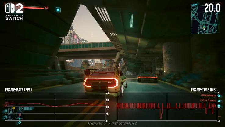 Nintendo Switch 2 Outperforms PS4 and Xbox Series S in Cyberpunk 2077