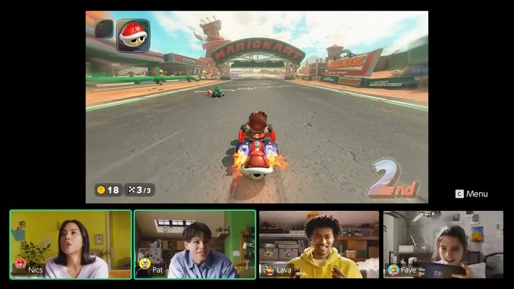 Nintendo Switch 2 May Record GameChat Audio and Video for Safety