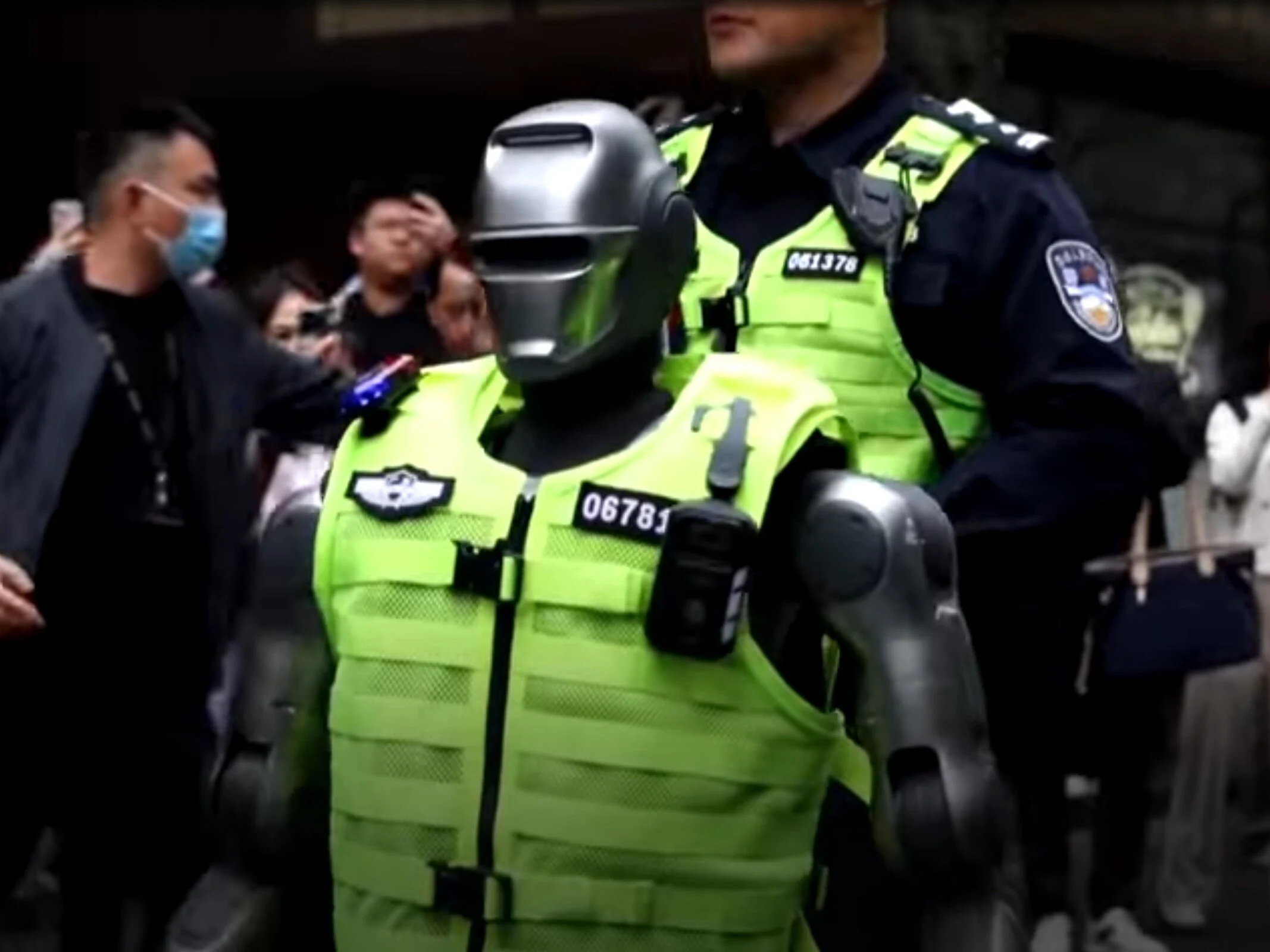 Humanoid RoboCop: China Deploys Real-Life Police Robot