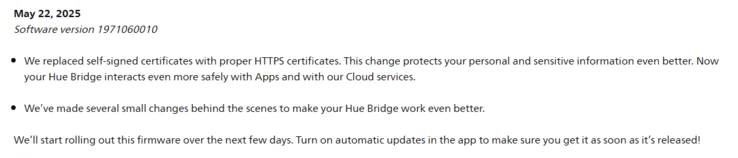 Philips Hue Bridge Security Improved with Latest Update