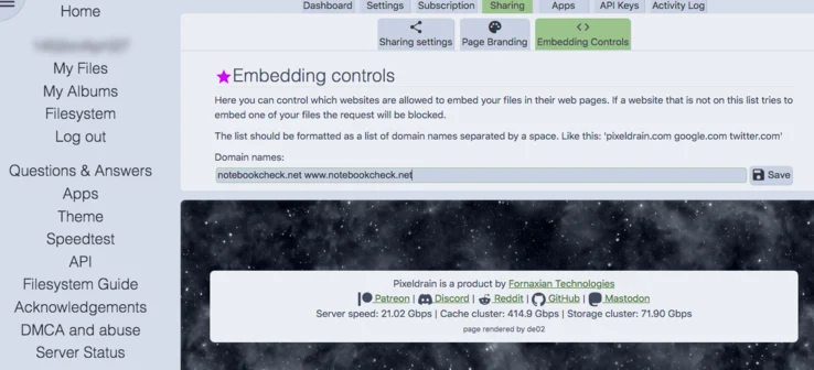 Storing and Sharing Files Online: PixelDrain First Impressions